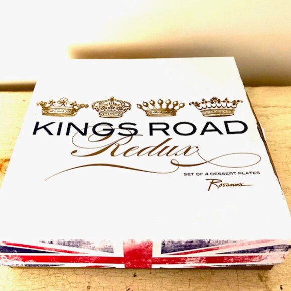 Dessert  plates by Kings Road Redux - Picture 3 of 8